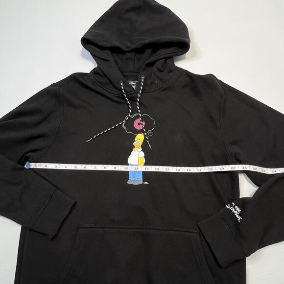 Billabong Simpsons Hoodie Mens Medium Pullover Donut Graphic Sweatshirt - Picture 6 of 8